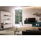 getoond model met 3 planken en aanbouwelementen (tegen meerprijs)