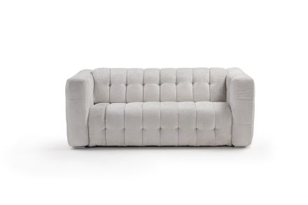 Slaapbank Capitonné - Gecapitonneerde slaapbank met 17 cm dik matras