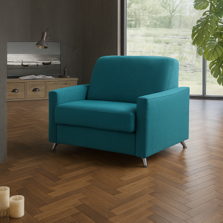 Slaapstoel Brooklyn luxe 17 cm dik matras