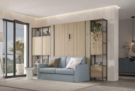 Bedkast Easy - Basis  met sofa en diverse opties en aanbouwelementen